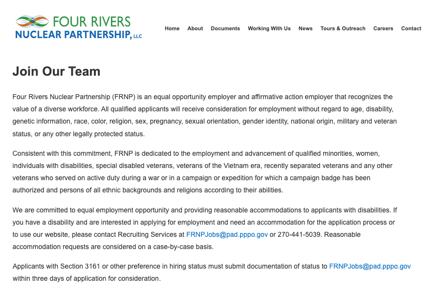 Four Rivers Nuclear Partnership LLC